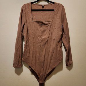 Old Navy Long-Sleeve Square-Neck Bodysuit for Women
